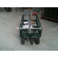 Garden Mesh Cart Heavy Duty Steel Metal Yard Farm Firewood Beach Landscaping Garden Wagon Cart